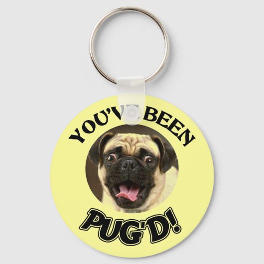 MOPS - DU WAR MOPS'D! SCHLÜSSELANHÄNGER KEYRING DO (Vorderseite)