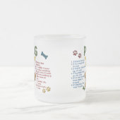 Mops-Eigentums-Gesetze 4 Mattglastasse (Mittel)