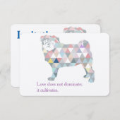 Mops Einladungen (Vorne/Hinten)