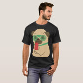 Mops Eiscreme süßer Mops Hund 229 T-Shirt (Vorne ganz)