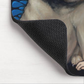 "Mops-Elf" Mousepad (Ecke)