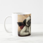 Mops-Engel inspiriert durch RAPHAEL Kaffeetasse (Links)