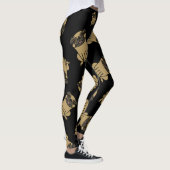 Mops-Entwurf Leggings (Rechts)