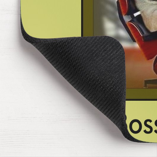 Mops es! mousepad (Ecke)