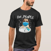 Mops Ew Menschen waschen Hände mit einer Gesichtsm T-Shirt (Vorderseite)
