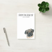 Mops-Fan Post-it Klebezettel (Büro)