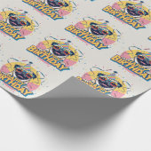 Mops farbig geschenkpapier (Ecke)