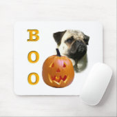 Mops (fawn) Boo Mousepad (Mit Mouse)