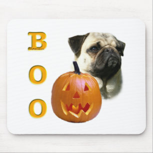 Mops (fawn) Boo Mousepad