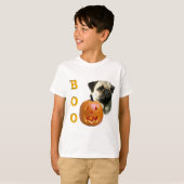 Mops (fawn) Boo T-Shirt (Vorne ganz)