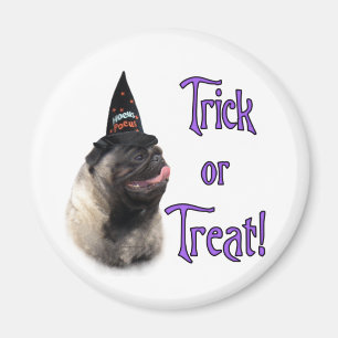 Mops (fawn) Trick Magnet