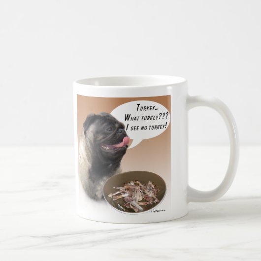 Mops (fawn) Türkei Kaffeetasse (Rechts)