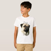 Mops (fawn) Vater 2 T-Shirt (Vorne ganz)