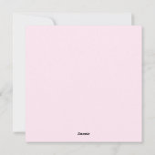 Mops Feiertagskarte (Rückseite)