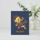 Mops-Felsen - Farbe Postkarte (Stehend Vorderseite)