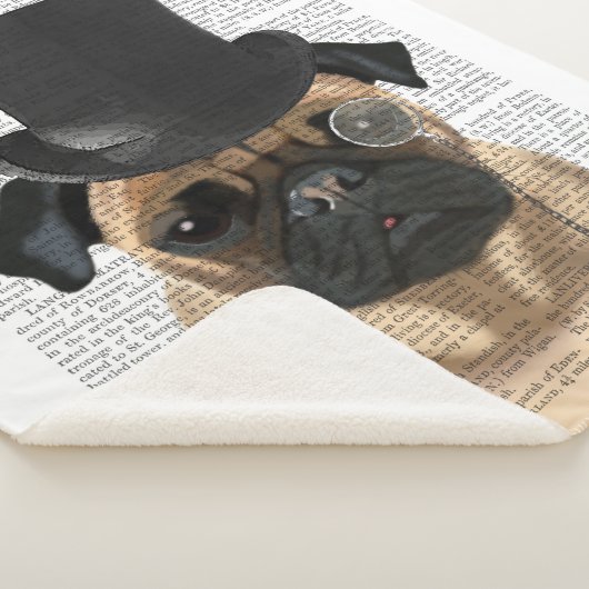 Mops, Festhund und Hut Sherpadecke (3/4)