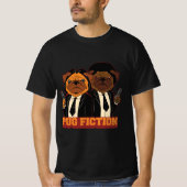 Mops Fiktion Parody Dog T-Shirt (Vorderseite)