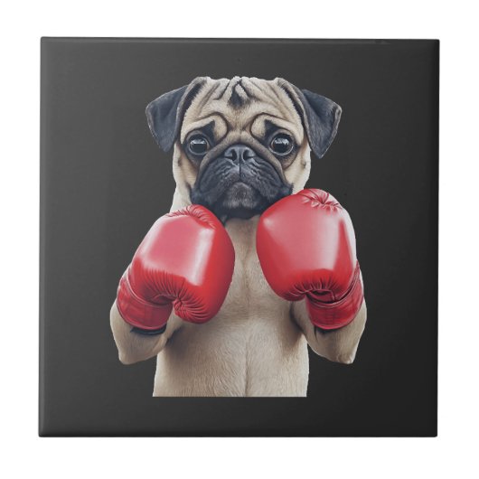 Mops fliese (Vorderseite)