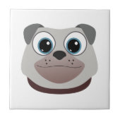 Mops Fliese (Vorderseite)