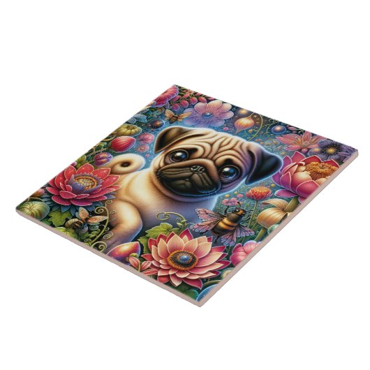 Mops Fliese (Seite)