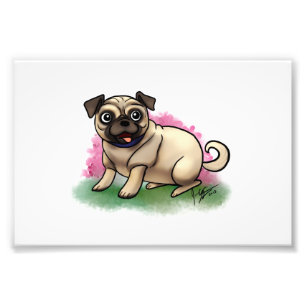 Mops Fotodruck