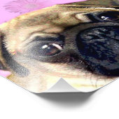 Mops Fotodruck (Ecke)