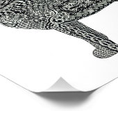 Mops Fotodruck (Ecke)