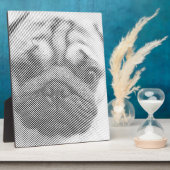 Mops Fotoplatte (Seite)