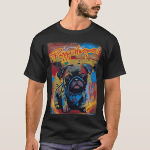 Mops FROHE FEIERTAGE 137 NEUJAHRSTAG MOPPY FEIERTA T-Shirt