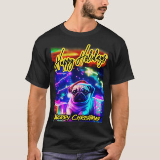 Mops FROHE WEIHNACHTEN 83 FROHE WEIHNACHTEN T-Shirt