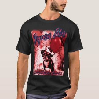 Mops FROHE WEIHNACHTEN 86 FROHE WEIHNACHTEN Joyeux T-Shirt