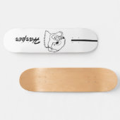 Mops für benutzerdefinierte Line-Art Skateboard (Horizontal)