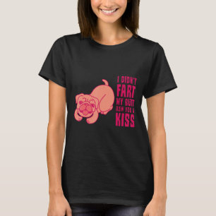 Mops gab dir einen Kuss Süße Mops-Geschenke für Mo T-Shirt