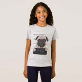 Mops-Gefangener T-Shirt (Vorne ganz)