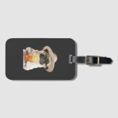 Mops gepäckanhänger (Vorderseite (Horizontal))