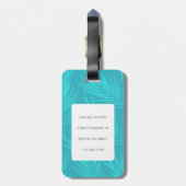 Mops Gepäckanhänger (Rückseite vertikal)