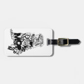 Mops Gepäckanhänger (Vorderseite horizontal)