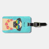 Mops Gepäckanhänger (Vorderseite horizontal)