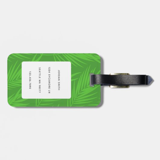 Mops Gepäckanhänger (Rückseite horizontal)