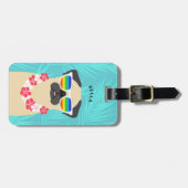 Mops Gepäckanhänger (Vorderseite horizontal)