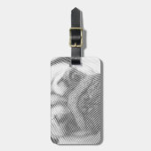 Mops Gepäckanhänger (Vorderseite vertikal)