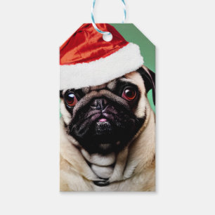 Mops Geschenkanhänger