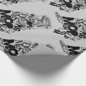 Mops Geschenkpapier (Ecke)