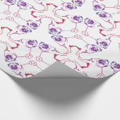 Mops Geschenkpapier (Ecke)