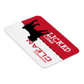 Mops Geschirrspüler Maßgeschneiderte Wörter Magnet (Rechte Seite)