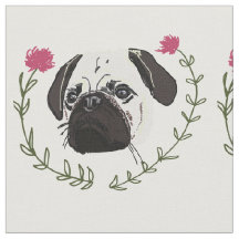 Mops Gesicht, Hundekunst