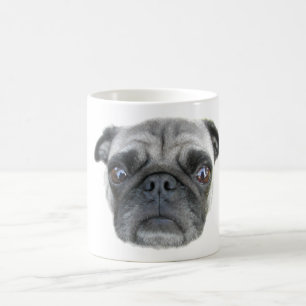 Mops-Gesicht-Tasse Kaffeetasse