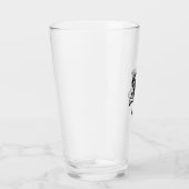 Mops Glass Tumbler (Rechts)