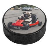 Mops-Go-Kart-Rennen Eishockey Puck (3/4)