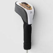 Mops Golf Headcover (angewinkelt)
